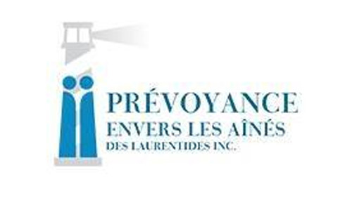 <div>Prévoyance envers les Aînés des Laurentides est un organisme à but non lucratif qui depuis maintenant 30 ans offre, grâce à un réseau de bénévoles (Sentinelles) formés pour identifier les besoins des aînés et les assister dans leurs démarches, des services gratuits et confidentiels aux aînés confrontés à de l’abus, de la maltraitance ou des situations de vulnérabilité affectant leur qualité de vie ou leur autonomie.<br /></div>