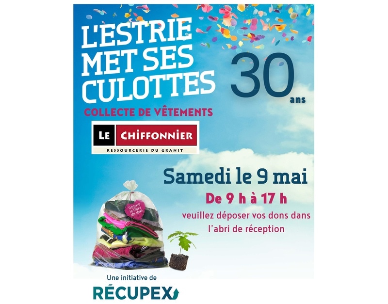 Ressourcerie du Granit - Collecte de vêtements