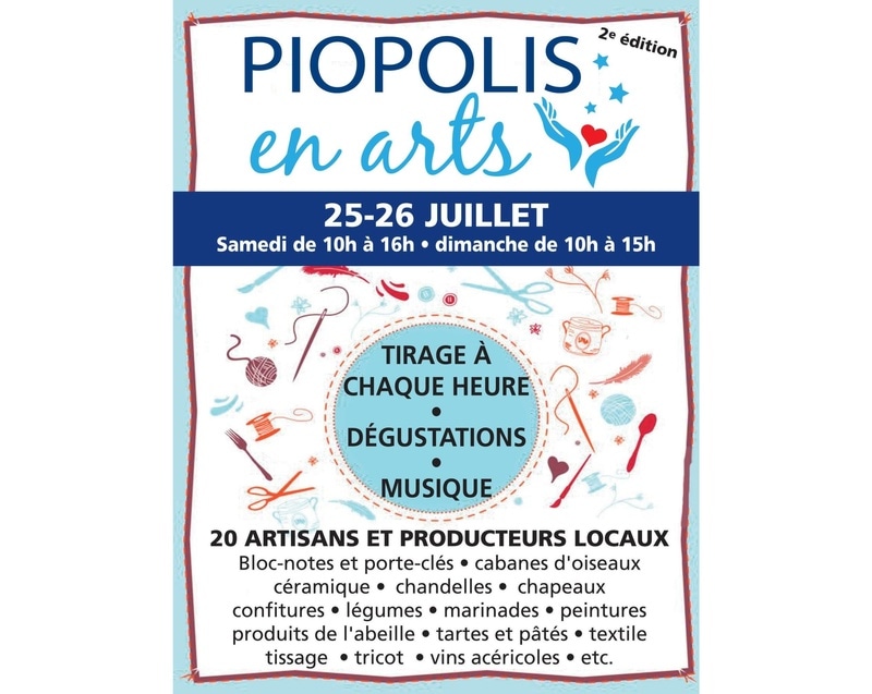 Piopolis en arts - Artisans et producteurs locaux