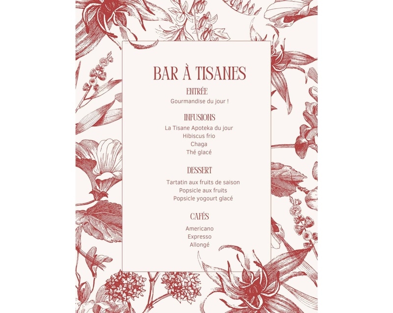 Bar à tisane - Herboristerie Apoteka 19 juillet