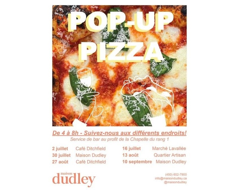 Pop-Up Pizza par Maison Dudley - 30 juillet