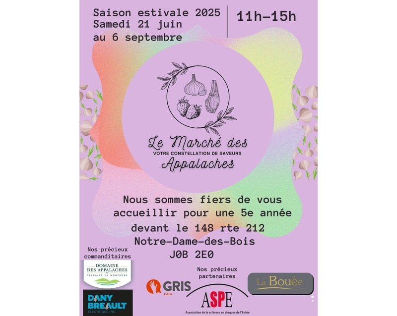 Le Marché des Appalaches - 5 juil