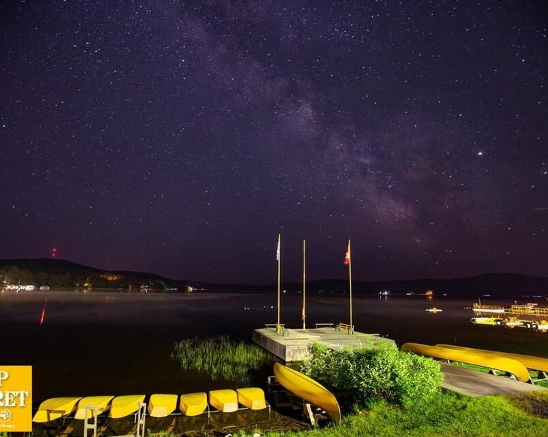 Camp Claret du lac Elgin
