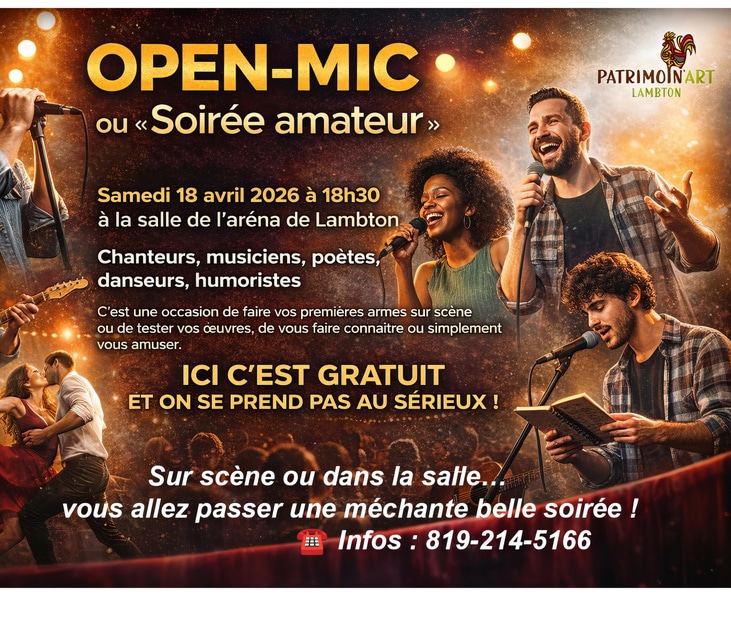 Open-Mic à Lambton