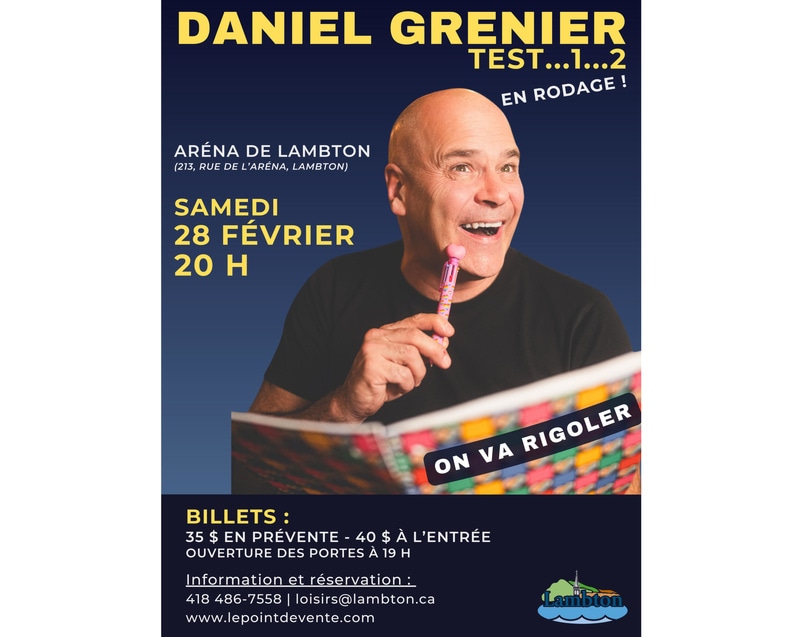 Daniel Grenier à Lambton