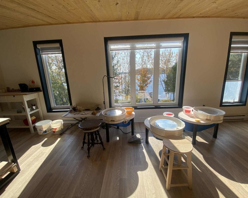 Atelier de poterie / Au Grès de la Baie - Ouverture