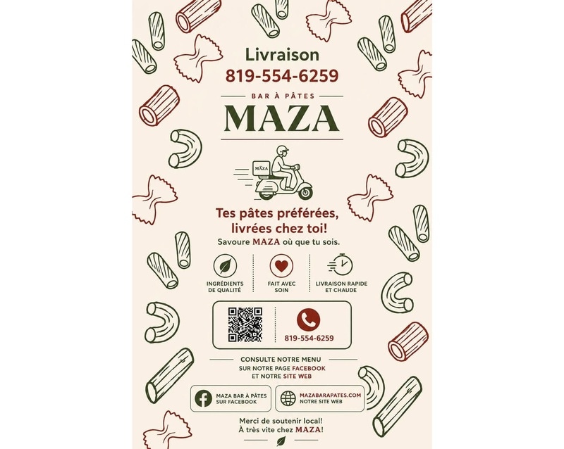 Maza Bar à Pâtes