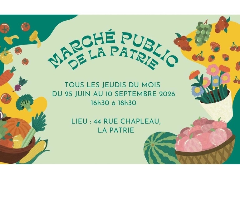 Marché public de La Patrie