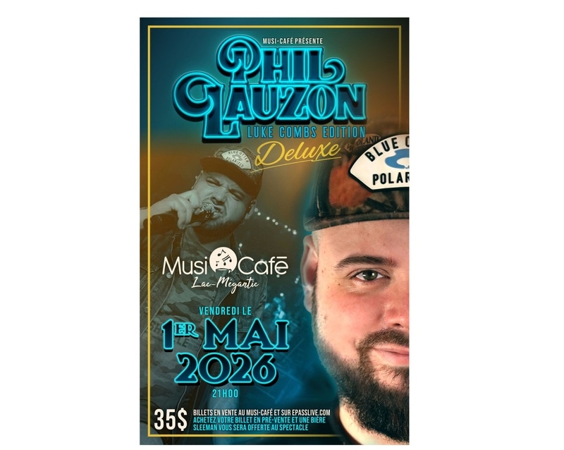 Phil Lauzon au Musi-Café