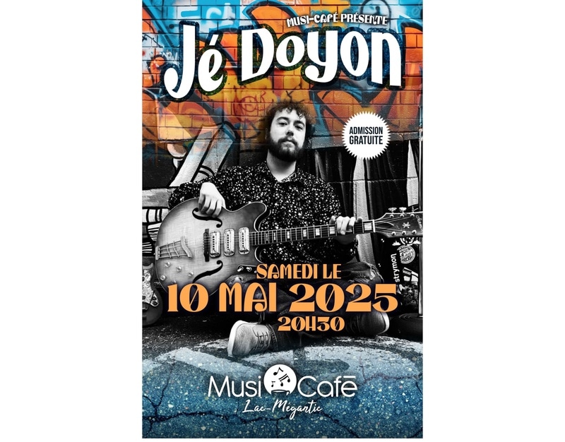 Jé Doyon au  Musi-Café