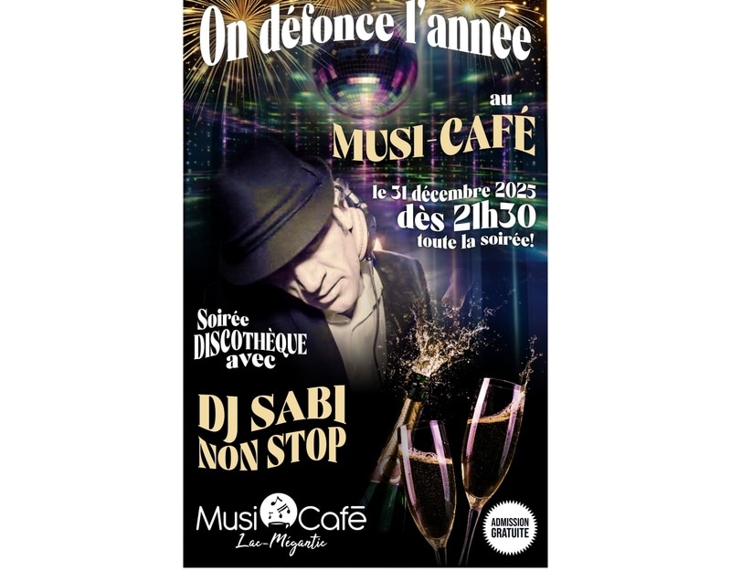 On défonce l'année au Musi-Café - Soirée discothèque