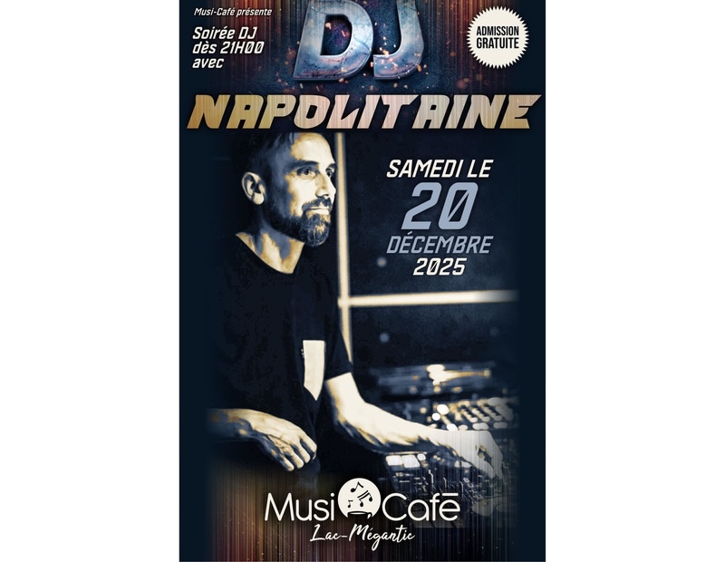 DJ Napolitaine au Musi-Café