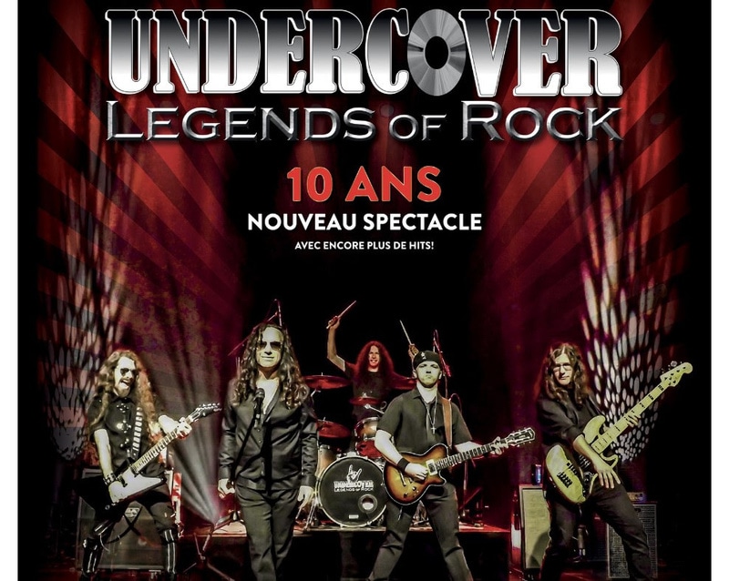 Souper-Spectacle: Undercover - Legends of Rock à La Source de Saint-Romain