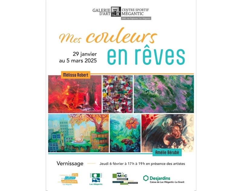 Mes couleurs en rêves - Exposition d'art