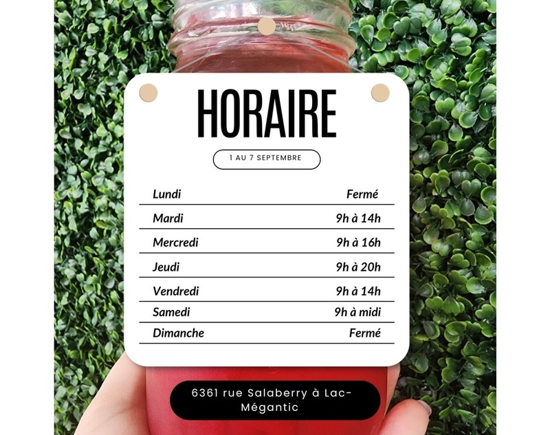 Mélie Nutrition - Shake Bar à Lac-Mégantic