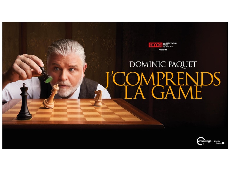 Humour - Dominic Paquet à Lac-Mégantic - J'comprends la game!