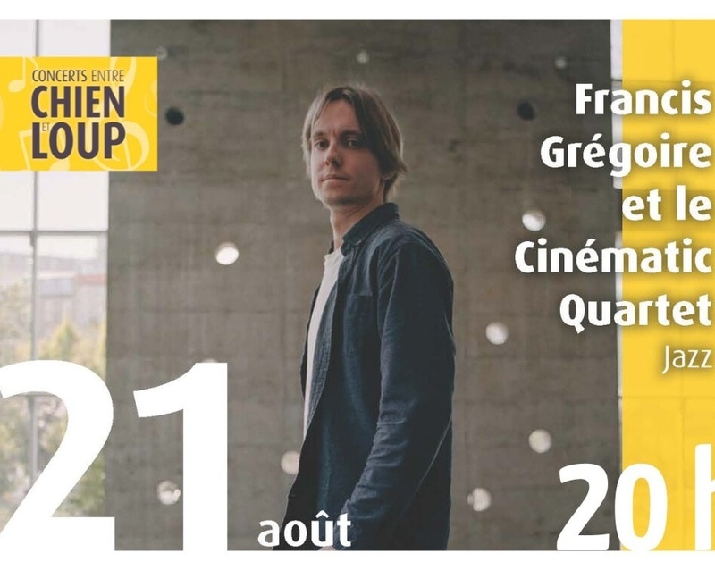 Concert gratuit - Entre chien et loup - Francis Grégoire et le cinematic quartet