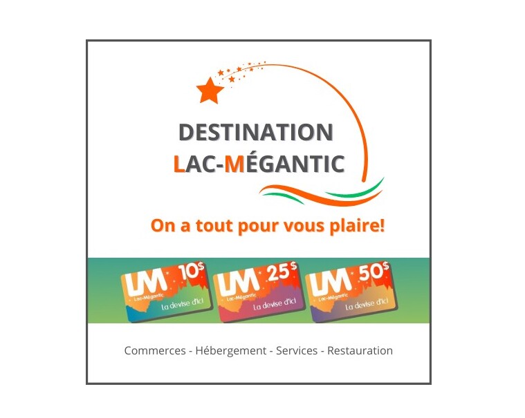 Boutiques, restaurants, and services in Lac-Mégantic
