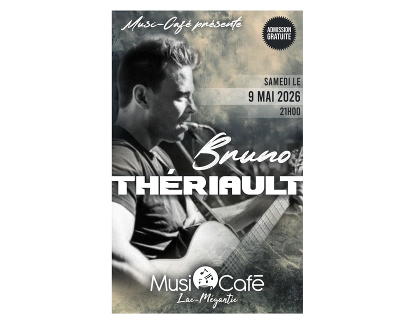 Bruno Thériault au Musi-Café