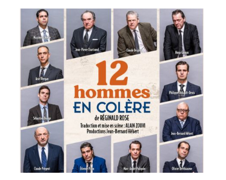 Douze Hommes en Colère - Théâtre