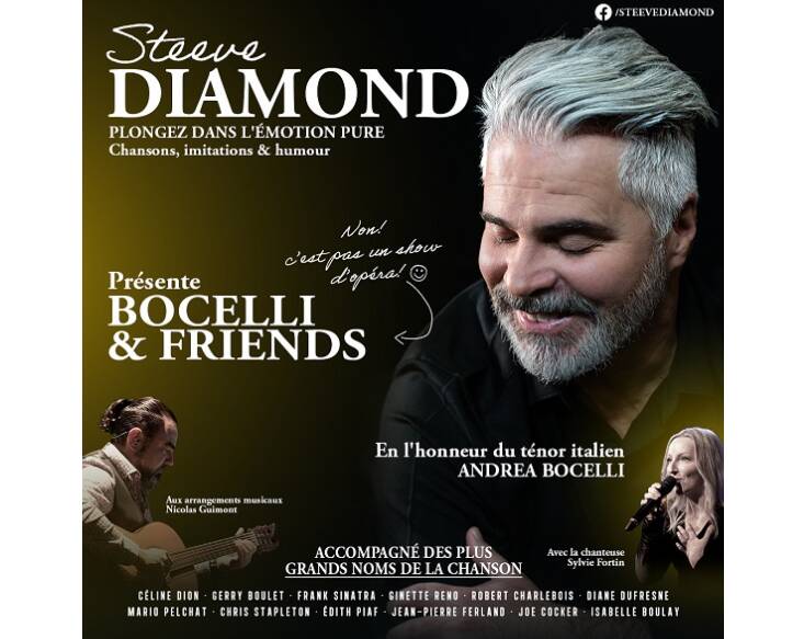 Steeve Diamond - Bocelli and Friends 2.0 - Chanson