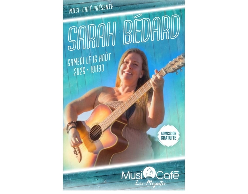 Sarah Bedard au Musi-Café